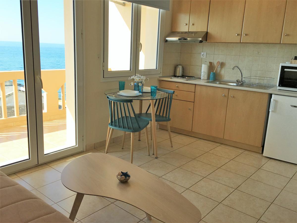Koumpe Blue Sea View Apartment Rethymno  Exterior photo