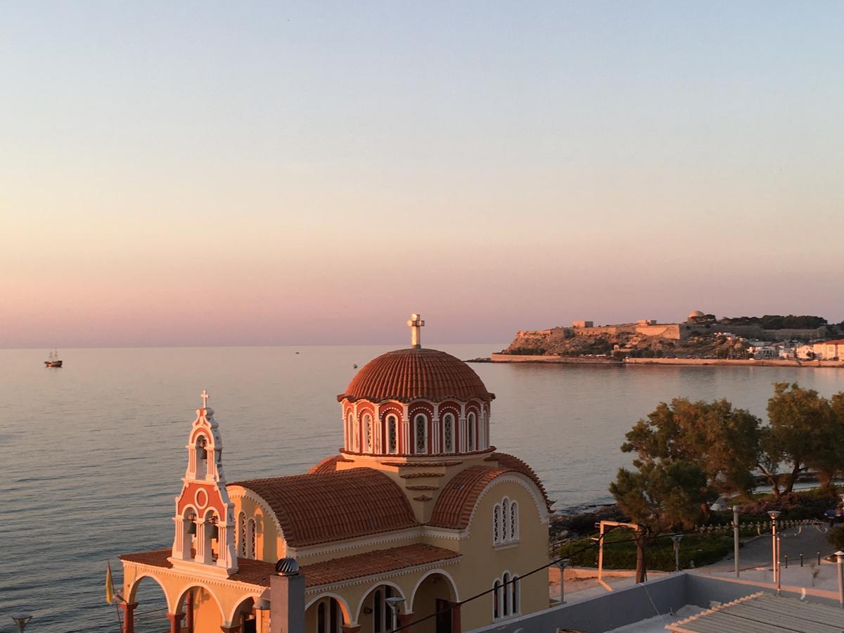 Koumpe Blue Sea View Apartment Rethymno  Exterior photo