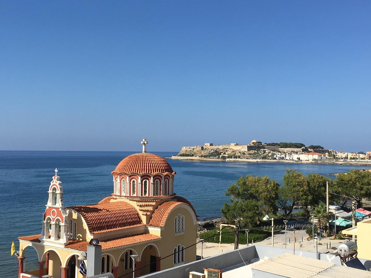 Koumpe Blue Sea View Apartment Rethymno  Exterior photo